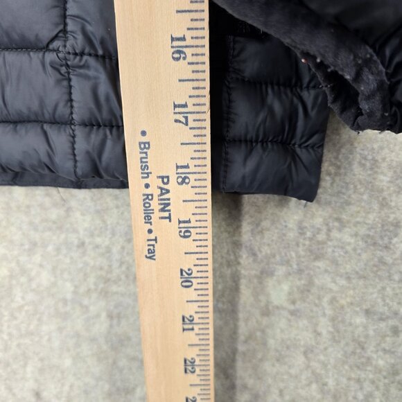 DKNY Sport Boys Puffer Jacket Size 7 Gray With Blue Lining - Picture 8 of 9